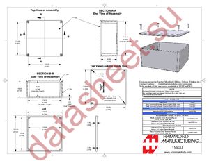 1590UGY datasheet  